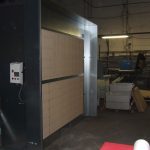 Cabine de peinture ouverte (cabine de peinture industrielle)